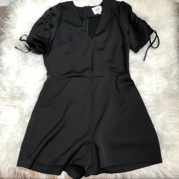 J.O.A. Los Angeles Romper Size Small Black 5880 - Picture 8 of 11